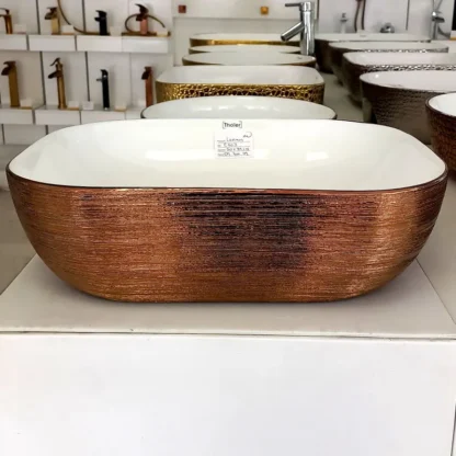 Lavamanos Oro Rosa Tholer C003