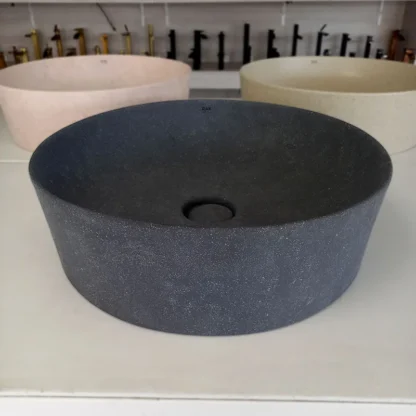 Lavamanos Carbon Concrete RAK Ceramics - Imagen 2