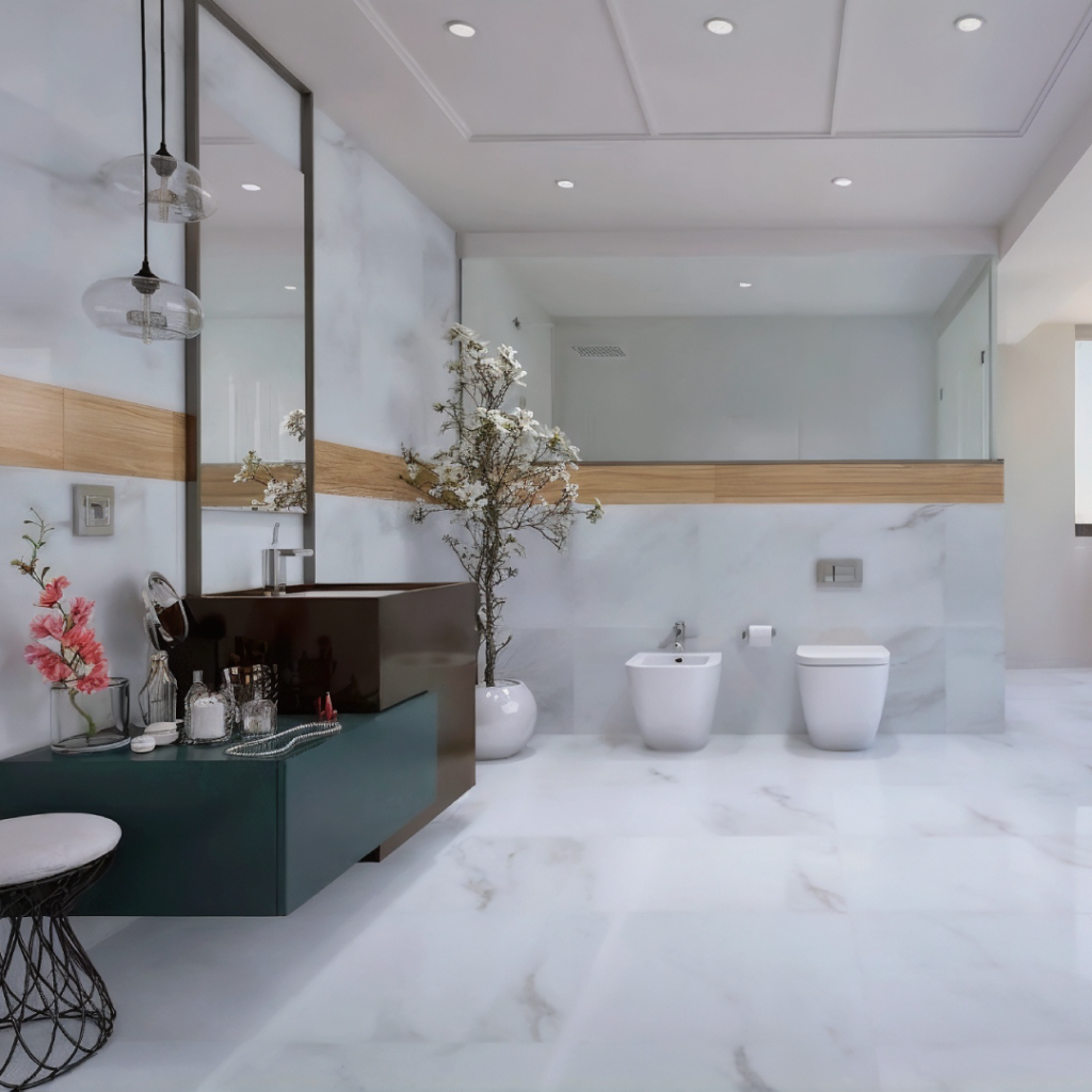 Porcelanato CARRARA LISCIO | 64x64cm | Porto Ferreira