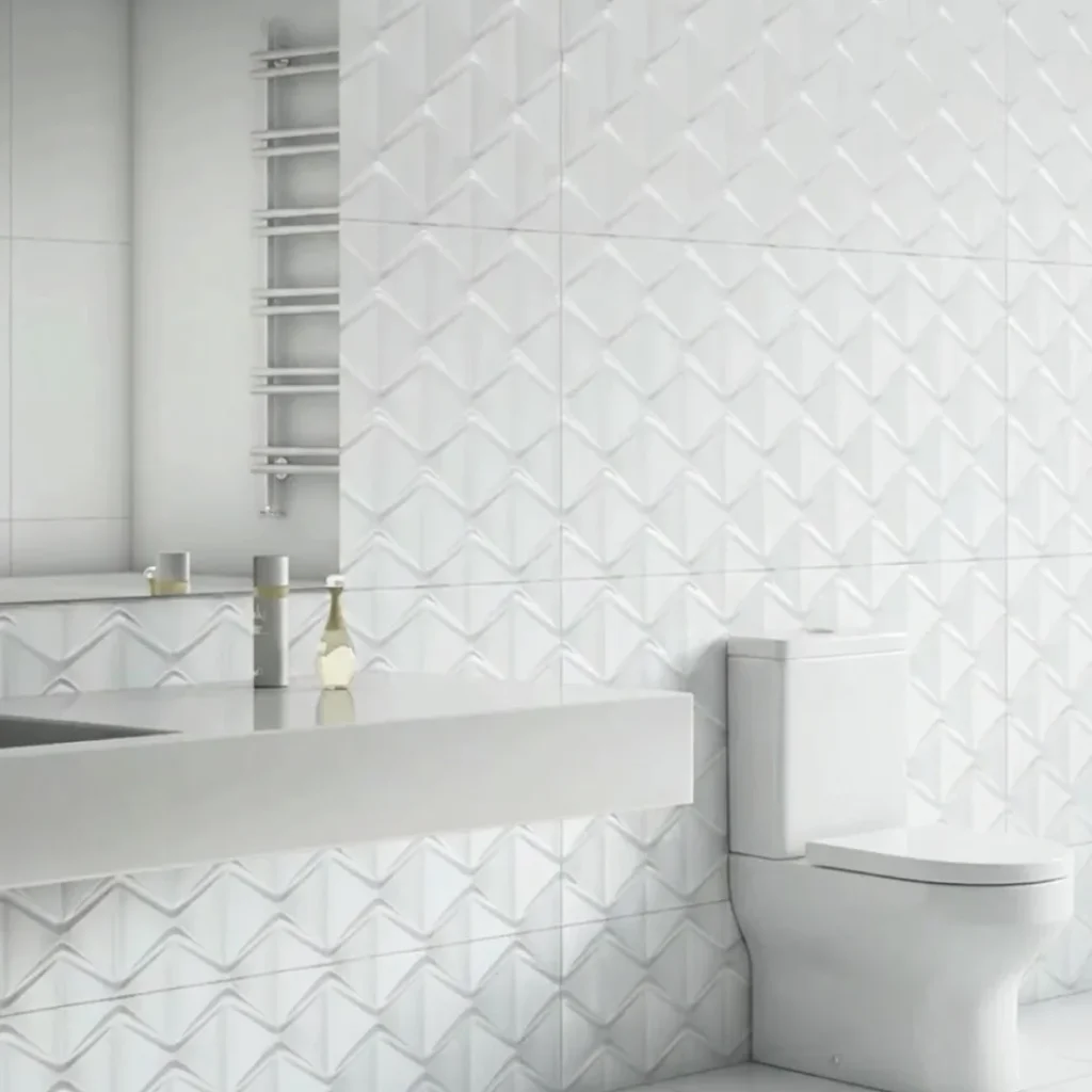 Cerámica CARTIER BLANCO | 45x90cm | Eliane